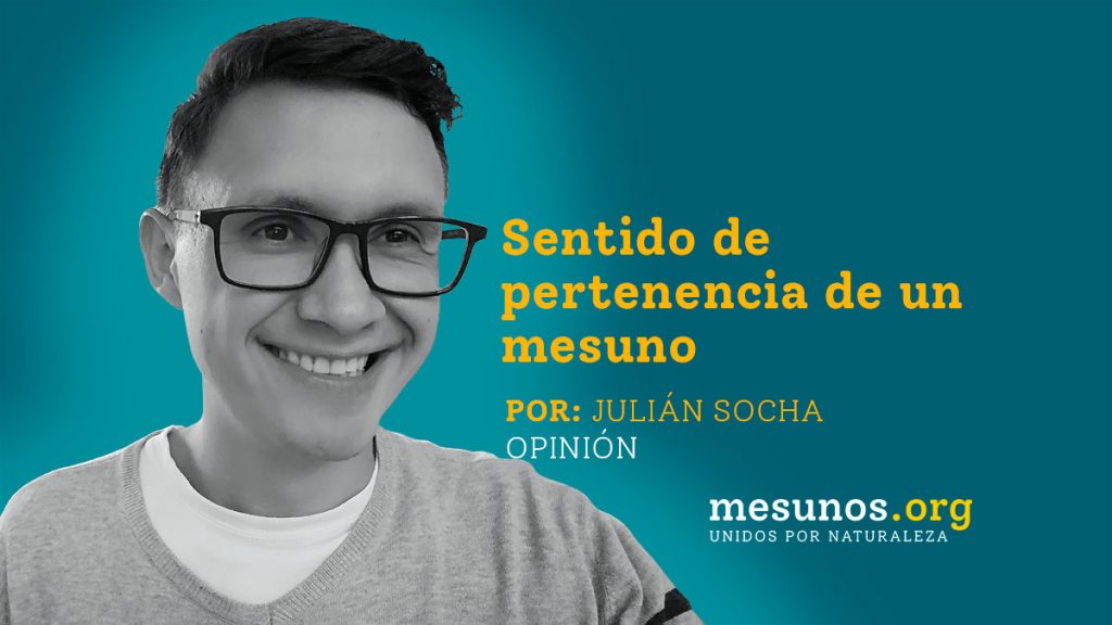Sentido de pertenencia de un mesuno