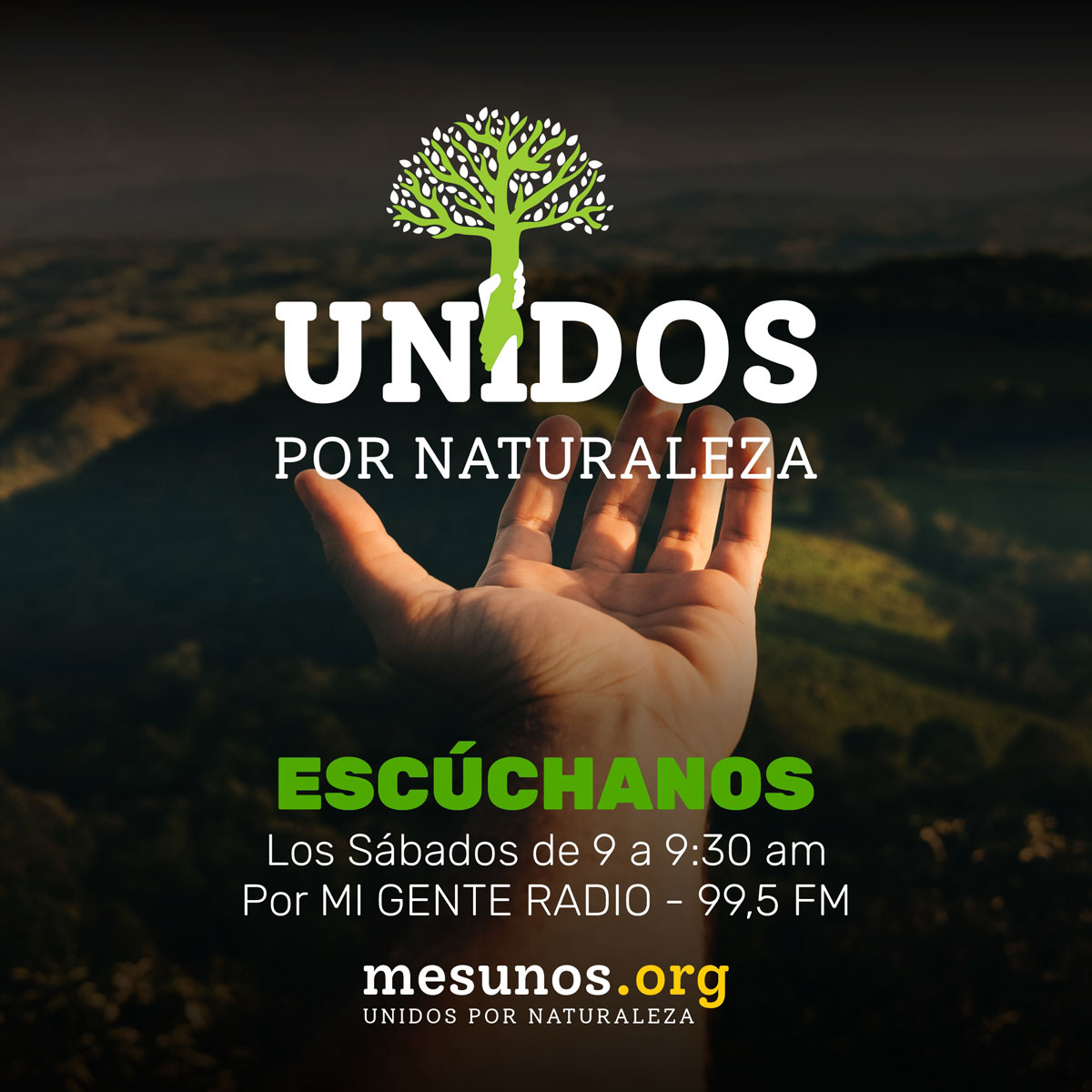 Poster promocional de Unidos por Naturaleza