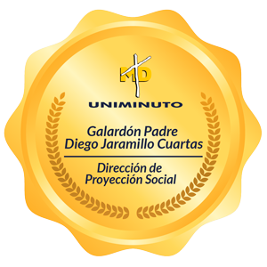 Medalla del Galardón Padre Diego Jaramillo Cuartas de la Universidad Minuto de Dios
