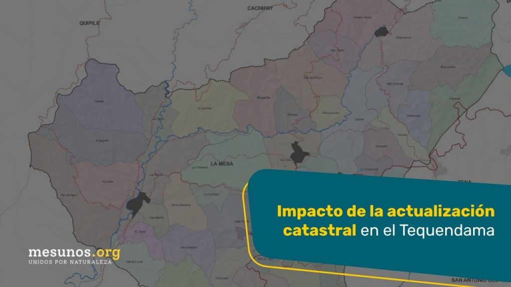 Impacto de la actualización catastral en el Tequendama