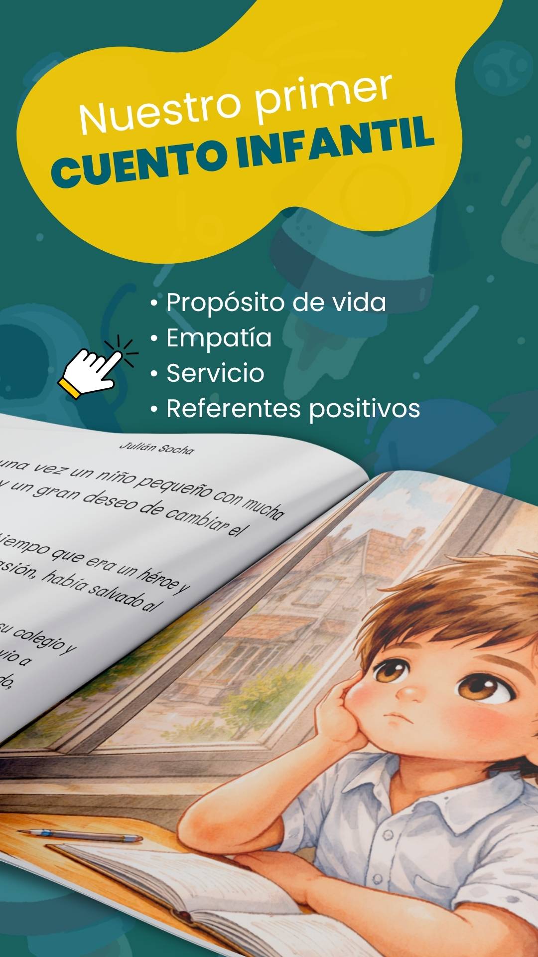 Te presentamos Érese una vez un Superhéroe un libro infantil sobre propósito de vida