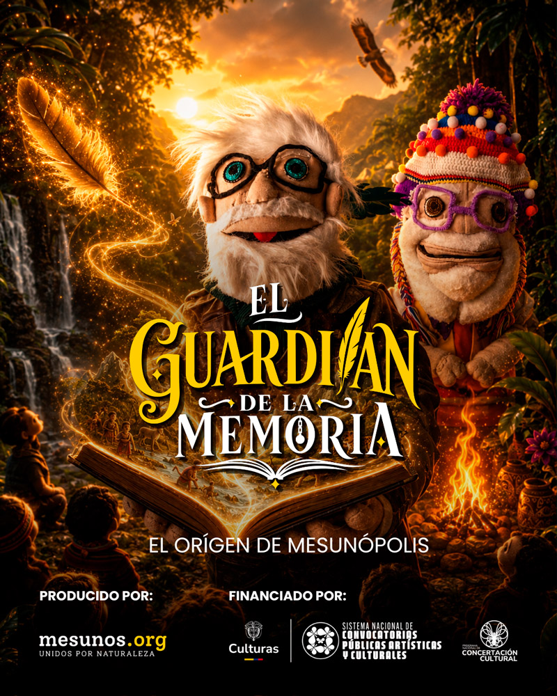 Cortometraje El Guardian de La Memoria banner promocional