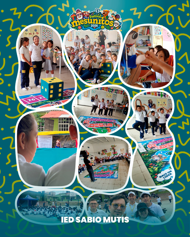 Segundo Festival Mesunitos en el Colegio Sabio Mutis de La Mesa Cundinamarca