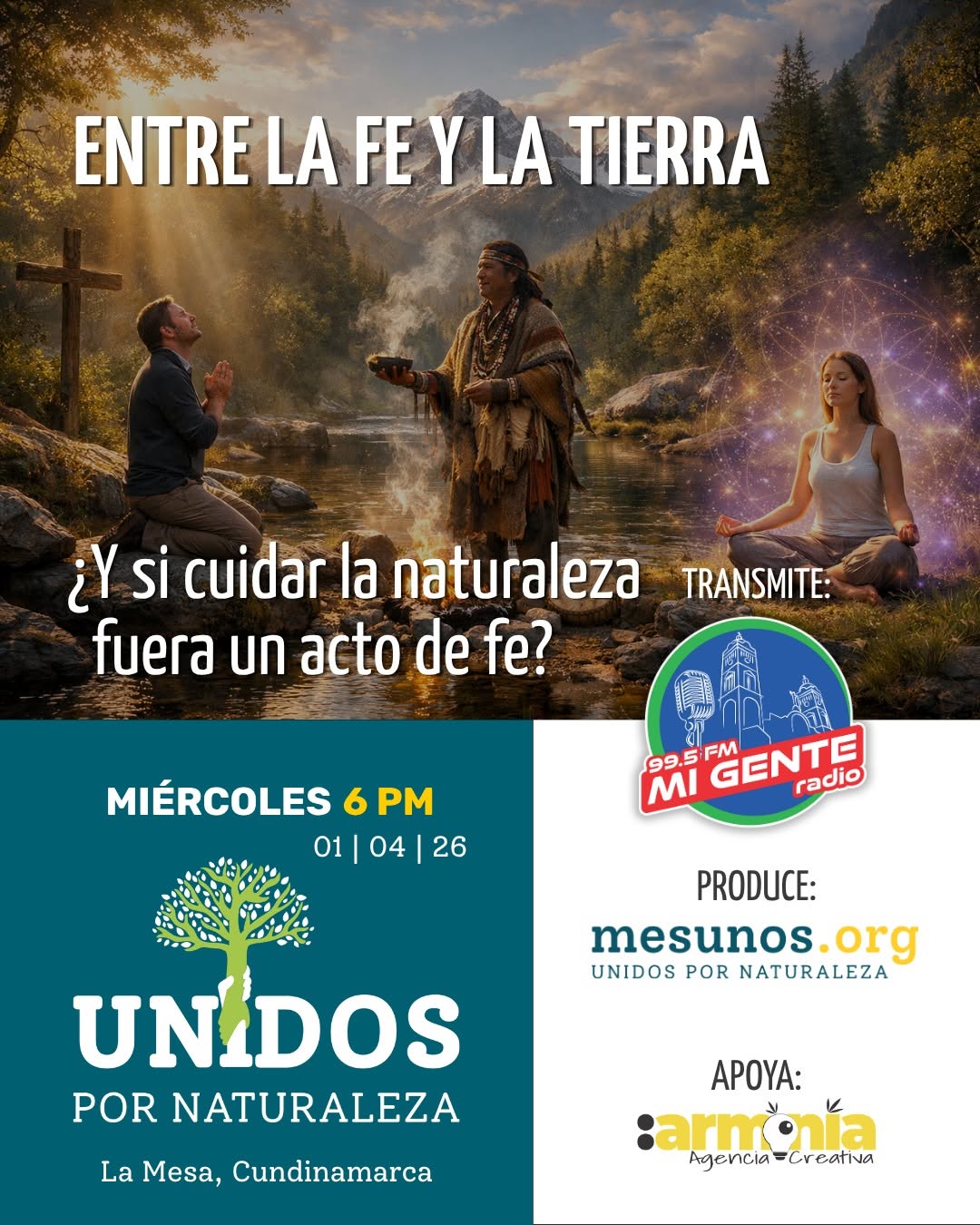 UNIDOS POR NATURALEZA - ENTRE LA FE Y LA TIERRA