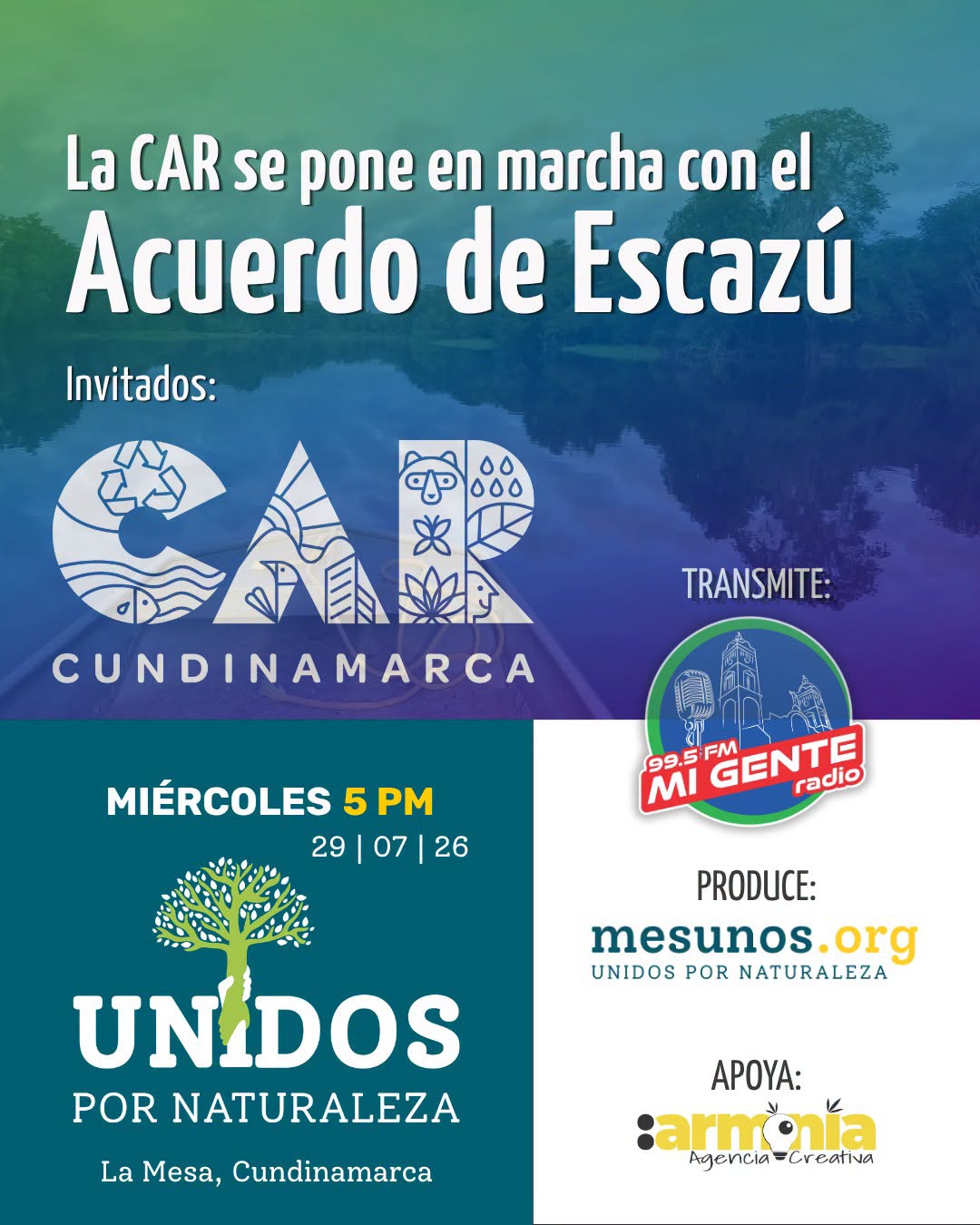 UNIDOS POR NATURALEZA - LA CAR SE PONE EN MARCHA PARA CUMPLIR EL ACUERDO DE ESCAZÚ